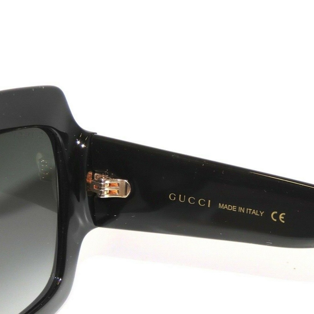 Gucci GG0053S 0053S 001 Black Gray Sunglasses GG0053NS - Picture 5 of 5